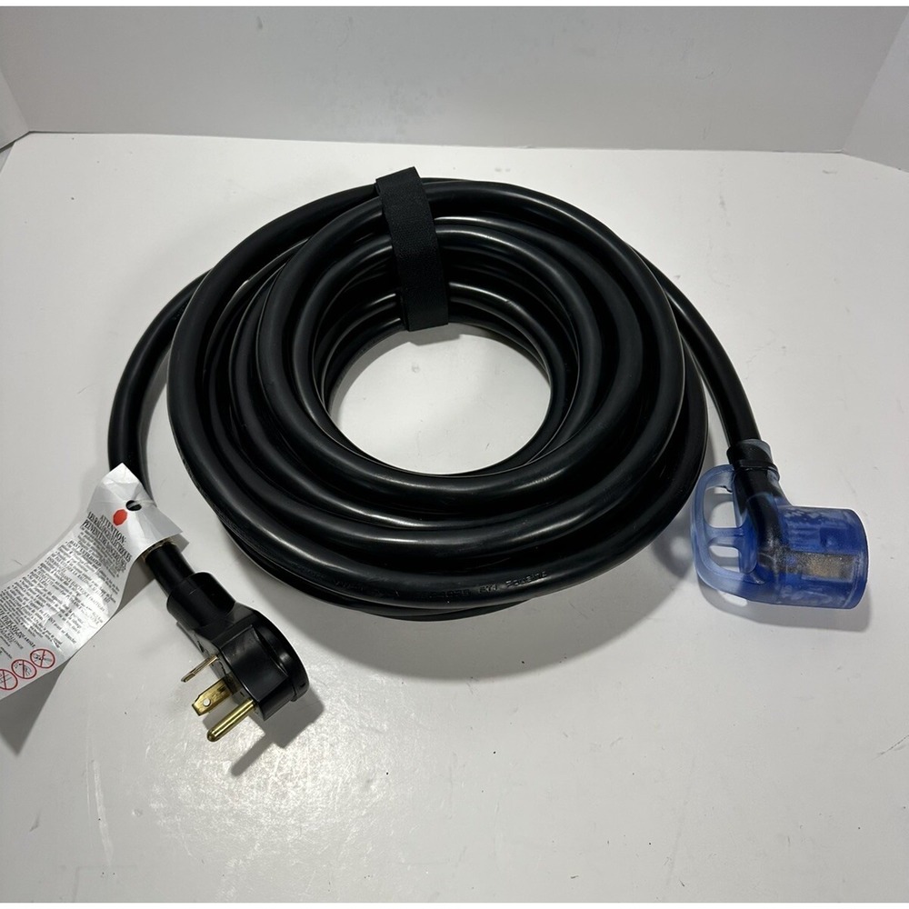 RV Extension Cord 30FT Power Cable For Trailer Motorhome Camper STW 3/C 10AWG
